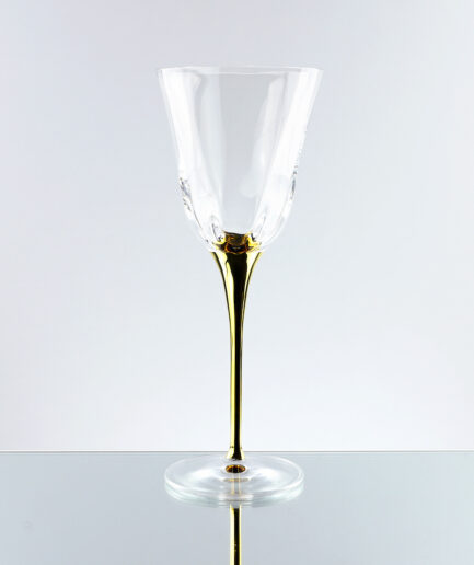 Weissestal - Set 6 Pz Calice Acqua Tuli Optic Gold 12 kt