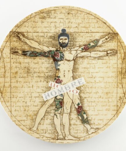 Weissestal - Segnaposto Wallpaper Hombre 32 cm