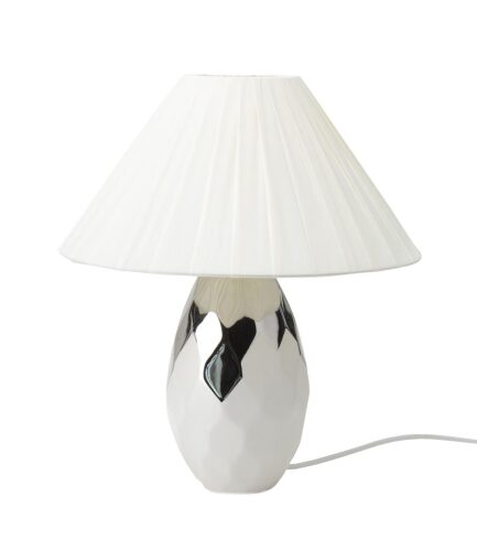 Hervit - Lampada Gres -  Bianco\Argento