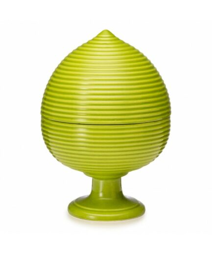PALAIS ROYAL Pumo Pomo Pugliese Scatola Contenitore Decorazione 12cm Lime Ceramica