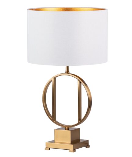 Ethan Chloe - Lampada Art Deco - Bianco\Oro