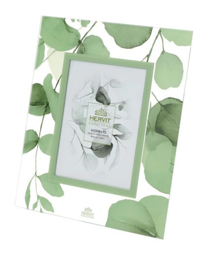 Hervit - Cornice Vetro Botanic Grande -  Verde