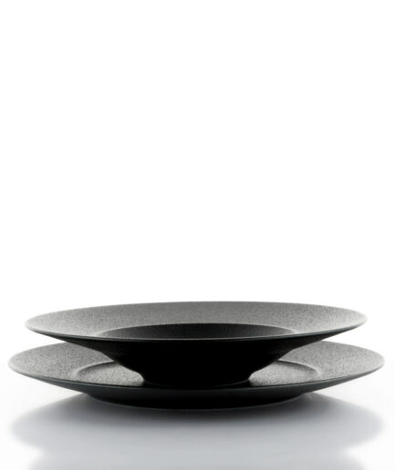 Weissestal - Piatto Piano 28 Cm - Terrea Black
