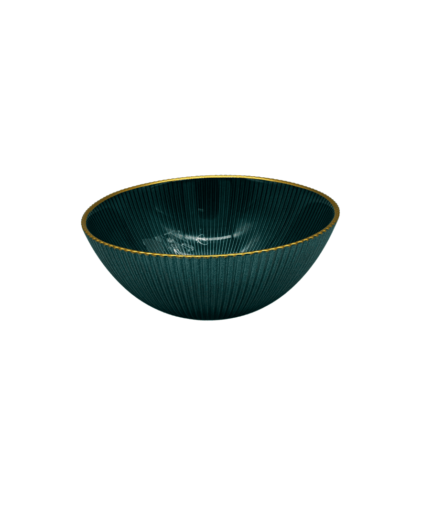 Ilary Queen - Coppetta in Vetro - Verde\Oro