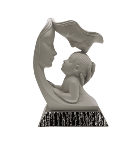Fantin Argenti - Sacra Famiglia Bianca Base Argento  - Grande
