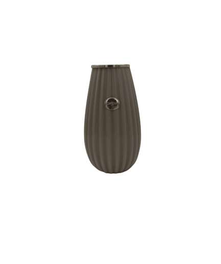 Ilary Queen - Vaso in Vetro Piccolo con Ghiera - Tortora