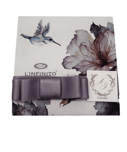 L'Infinito - Scatola Portaconfetti - Colibrì