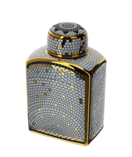 Hervit - Potiche Alta Ceramica Mosaico